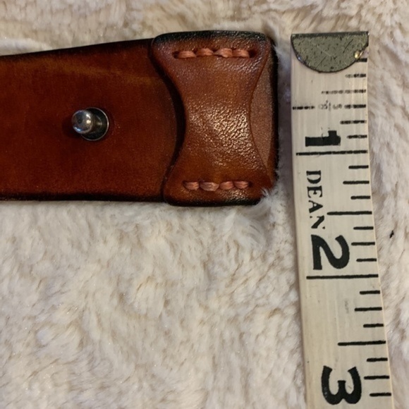 Leather tapered bracelet - Picture 2 of 2